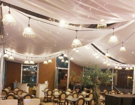 guirlande guinguette mariage